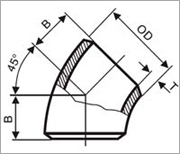 45度彎頭